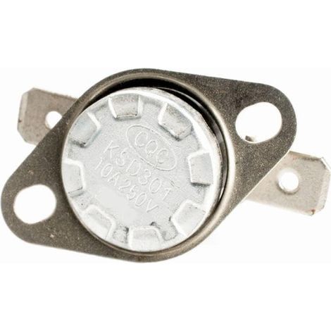 KSD301 Thermostat 155°C 10 A normalement ouvert N.O Réglage Snap Disc Interrupteur de température pour micro-ondes, four, machine à café, 1 pièce, céramique (1/3)