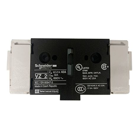 Pôle principal 40 A pour V2 - VZ2 (1/2)