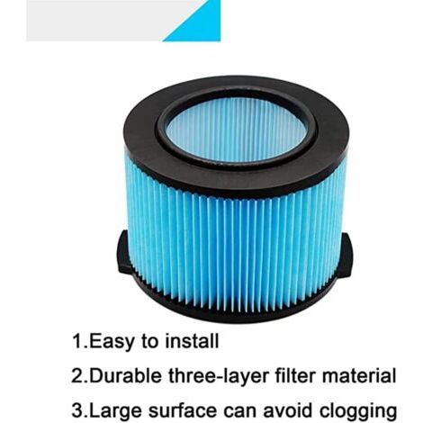 Pacchetto di 2 Filtro per Aspirapolvere da 3 a 4,5 Galloni - Accessori per Aspiratori Industriali-AUTRES (1/4)
