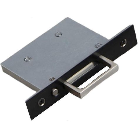 Poignée de bord de porte coulissante en nickel brossé, interrupteur d'ouverture automatique à commande tactile, poignée dissimulée, poignée suffisamment grande KFWHBYV (1/4)