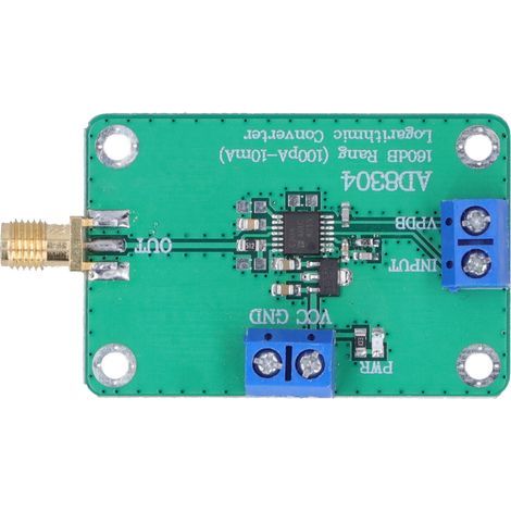 Logarithmischer Detektor, HF-Netzteilmodul, 160 dB Lichtdetektion, 100 pA–10 mA AD8304 (1/5)