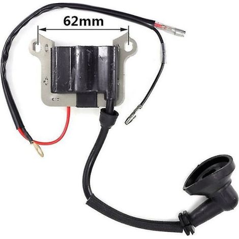 Accessoire pour débroussailleuse Bobine d'allumage 40-5 44-5 compatible avec les tondeuses à gazon 43 cc 52 cc (1/5)