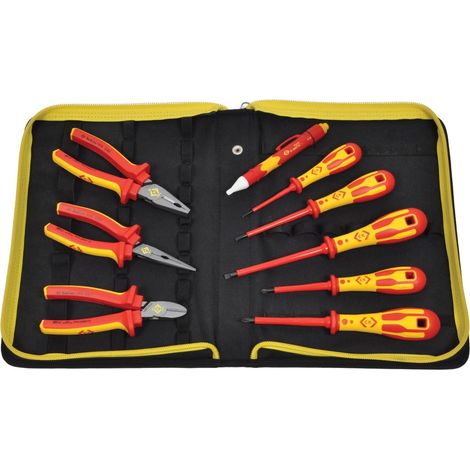 Kit de 9 pinces et tournevis PH