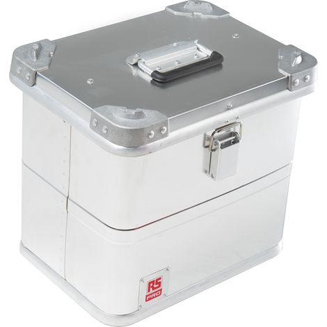 Malette de transport RS PRO en Aluminium, Dimensions externes 340 x 380 x 285mm , étanche ( Prix pour 1 ) (1/3)