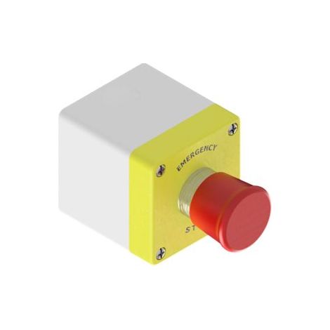 Bouton d'arrêt d'urgence RS PRO, Montage en surface ( Prix pour 1 )