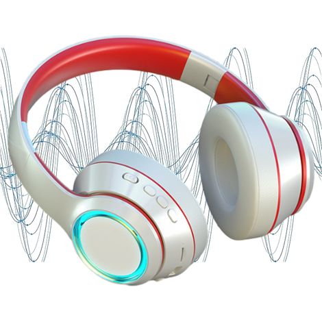 Casque sans fil Bluetooth avec suppression du bruit supra-auriculaire (1/4)