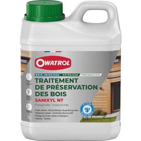 Owatrol-SANIXYL NT-TRAITEMENT DE PRÉSERVATION DES BOIS- 2.5 litres