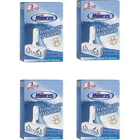 KIT SET 4 PZ MAURY'S TAVOLETTA WC 3PZ OCEAN (1/4)