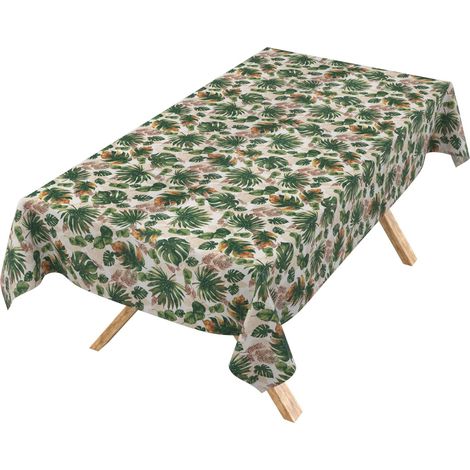 Nappe enduite Jungle 240x140 cm rectangulaire (1/5)