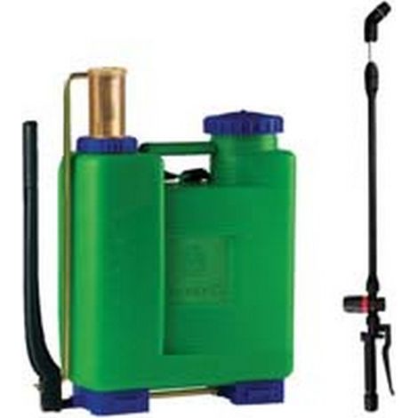 1PZ pompa a zaino rosy 16 lt.17,95 con regolatore pompante ottone - con pompante in ottone