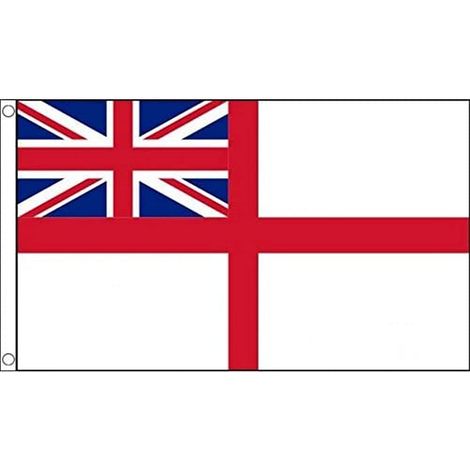 AZ FLAG Bandiera Insegna bianca britannica 150x90 cm 2 Occhielli