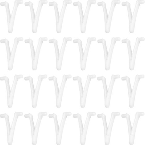 Clip universale per pali da piscina, clip a farfalla - 24 pezzi