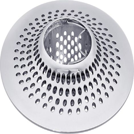 Récupérateur de cheveux en acier inoxydable pour bonde de douche anti-obstruction, idéal pour l'entretien de la salle de bain, du lavabo ou de la baignoire.-AquaForge (1/5)