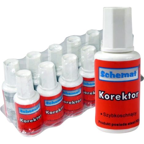Corrector de secado rápido con brocha, 15 ml (1/2)