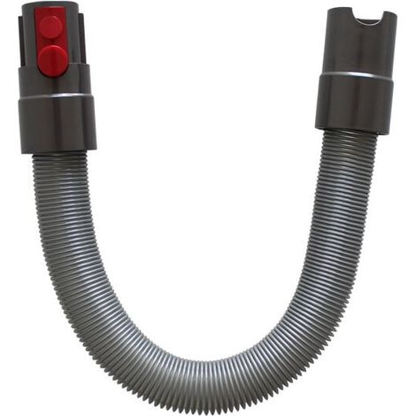 SHINING HOUSE Manguera de extensión para aspiradora flexible y elástica compatible con V7 V8 V10 Accesorio de repuesto para tubo de extensión de aspiradora Gris de una pieza (1/5)