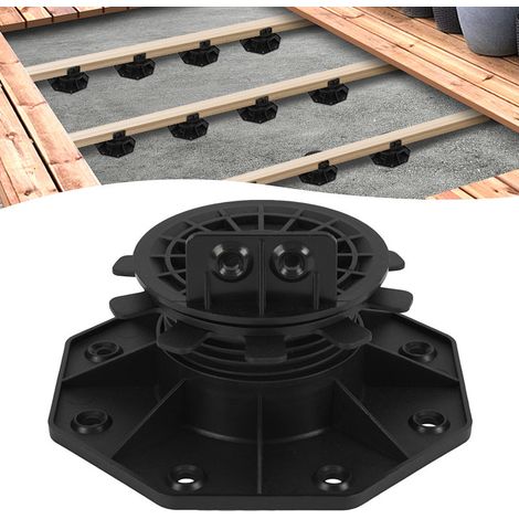 Wolketon Piedistalli autolivellanti 40-70 mm per terrazza in legno e WPC, pendenza 0-5°, set da 100 (1/5)