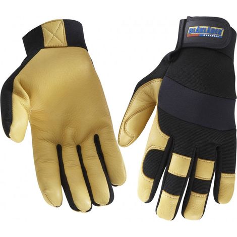 Gants de travail blaklader 22393923 imperméables renfort néoprène
