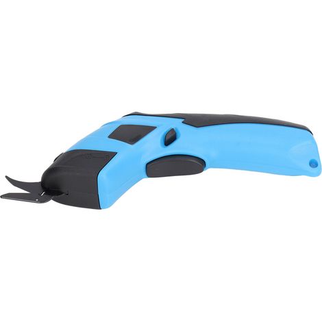 Ciseaux électriques sans fil coupe tissu rechargeables USB avec 2 lames, modèle 6.8VF, ABS acier tungstène, batterie 3.6V 2000mAh, 10000tr/min (1/5)