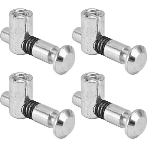 Lot de 4 connecteurs profilés type ancre, connexion centrale intérieure norme UE 4040 fixe (1/5)