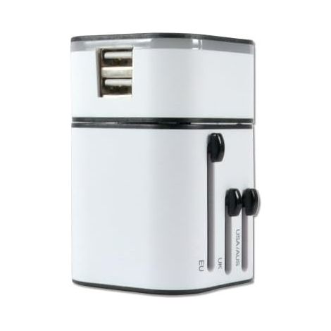 Adaptateur Secteur 5V 3.2 A pour MP3/Appareil Photo numérique/Téléphone Portable/GPS/Haut-Parleur Blanc