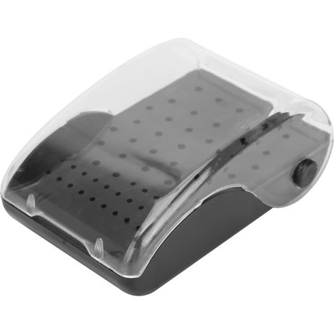 Porte-forets dentaires à 60 trous, porte-forets en plastique pour laboratoire dentaire, boîte de nettoyage, outils de soins bucco-dentaires (1/5)