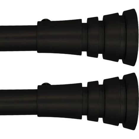 BARRA FORJA AZMARK 16/19MM 150-290CM ANILLO NEGRO (1/4)