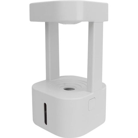 Brume Humidificateur Maison Silencieux 580ml Anti-Gravité Gouttelettes Air Humidificateur pour Chambre Bureau Salon Blanc Lumière (1/5)