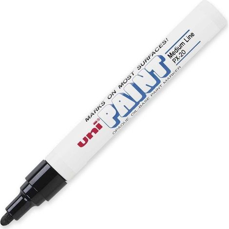 Pennarello a olio nero Uni PX-20