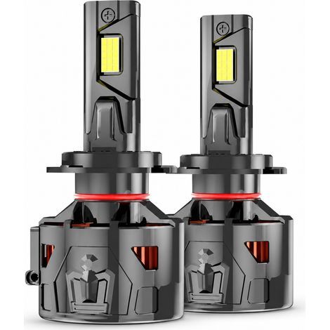 Lampadine LED per fari auto 9004 330 W, finitura nera elettroplaccata, Redsea (1/5)