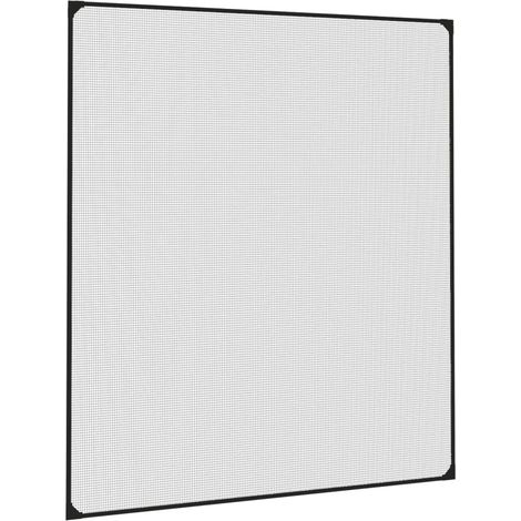 Moustiquaire magnétique pour fenêtres anthracite 130x150 cm