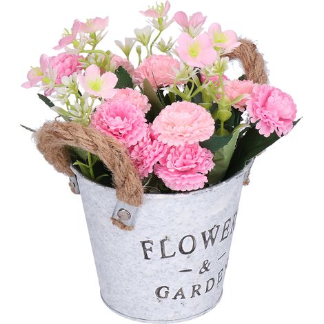 Fleurs Artificielles En Soie - Décoration Réaliste Pour Intérieur Et Extérieur - Arrangement Floral Persistant - 1 Pièce (1/5)