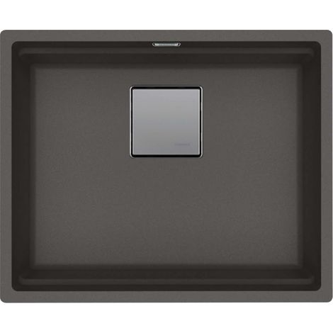 Franke Kubus 2 Pro - Fregadero fragranite KNG PRO 110-52, gris pizarra 125.0757.351 (1/3)