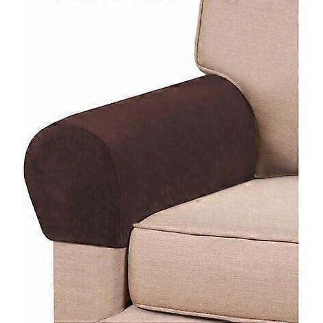 Housse élastique pour accoudoir de canapé, protection d'accoudoir en tissu. (1/5)