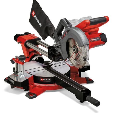 Einhell Akku-Zug-Kapp-Gehrungssäge TE-SM 36/210 Li-Solo Power X-Change (36 V, max. 65 mm x 310 mm Schnitttiefe/-breite, Ø 210 mm Sägeblatt, neigbarer Sägekopf, Laser, ohne Akku) (1/5)