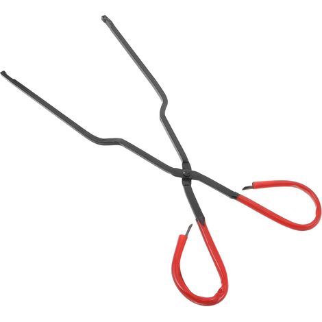 Brennholzzange Kaminzange 44cm aus Metall mit