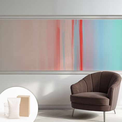 Carta Da Parati Non Tessuto - Con Colla Inclusa per Camera da Letto - Facile da Applica - Motivo decorativo Colori dell'armonia 250x104 cm (1/5)