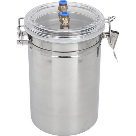 Mini machine à traire manuelle, outil de 2 litres en acier inoxydable facile à utiliser pour un usage domestique et les vaches. (1/5)