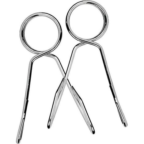 Pince À Ressort - Pour Barre Olympique 50 Mm - Acier Galvanisé - Paire