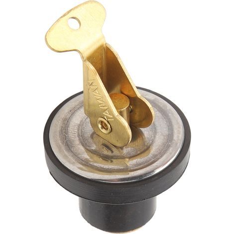 Bouchon de Vidange de Bateau, Bouchon de Vidange en Laiton, Installation Facile, Caoutchouc, Laiton, Acier Inoxydable 304, Bouchon de Bateau pour éviers Marins de Bateau,. (1/5)