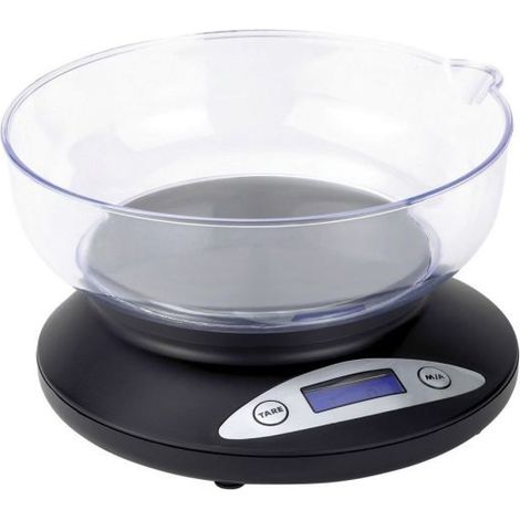 Tristar KW-2430 Balance de cuisine numérique avec récipient de mesure Plage de pesée (max.)=2 kg (1/5)