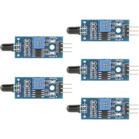 5 modules détecteurs de flamme infrarouges Smartsense pour la détection de flammes (1/5)