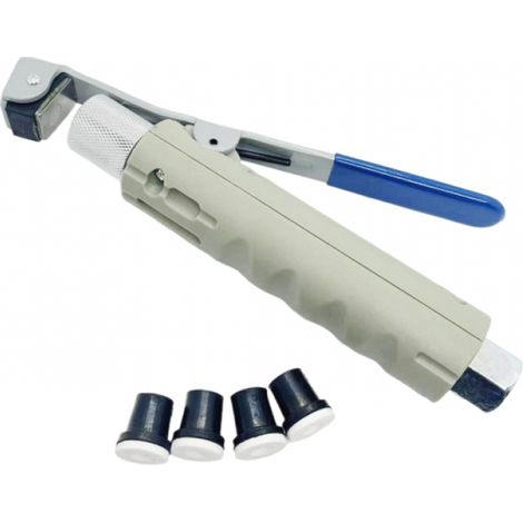 Sableuse Abrasive,Tête de Buse de Sable avec 4 Embouts en Céramique pour Enlever les Taches de Rouille pour Plusieurs supports