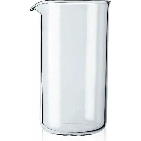 Ersatzbecher für Kaffeepresse, Glas – Transparent (Fassungsvermögen: drei Tassen, 0,35 l, 12 oz)