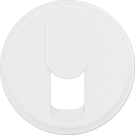 Legrand CB0340 Embellecedor para toma de teléfono RJ45 - Blanco (1/2)