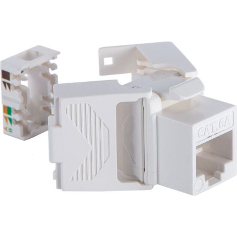 Presa dati rj45 fanton cat 6 bianco - 237132