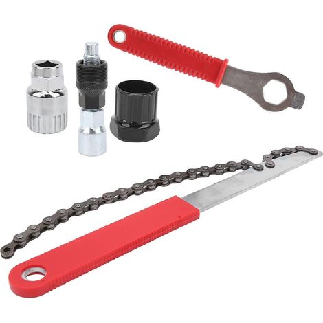 Kit d'outils de réparation de vélo : installation et démontage, ensemble d'outils d'entretien pour cyclisme en extérieur (1/5)