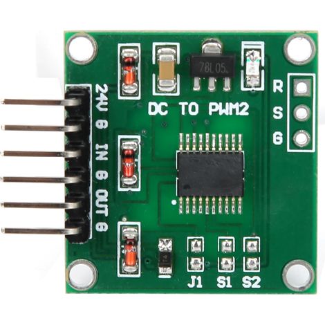 Spannungs-zu-PWM-Sendermodul, lineare Wandlerplatine, 0–5 V, 0–10 V, für Schaltschränke (1/5)