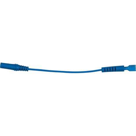 KS Tools 4,0 mm Eingangsbuchse auf 6,0 mm Prüfadapterbuchse flach (blau) (1/2)