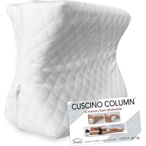 Coussin COLONNE © MEMORY Support de jambe pour la colonne vertébrale et la grossesse Made In (1/5)