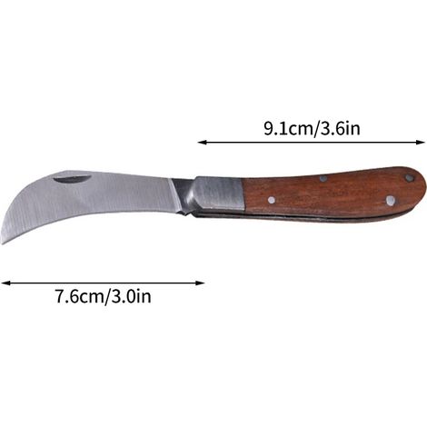Cisaille à greffer pliante, outils de jardinage, acier inoxydable